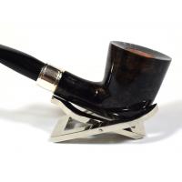 Rattrays Brave Heart 149 Grey Half Bent Dublin 9mm Filter Fishtail Pipe (RA677)